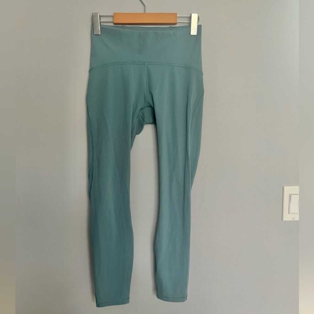 Lululemon Train Times Pant 25” Frosted Pine Size 6